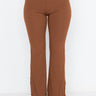 Front View My Clarity Wide Leg Ruffle Pant