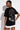 Side View My Energy Is My Currency Oversized Cut Out Tshirt