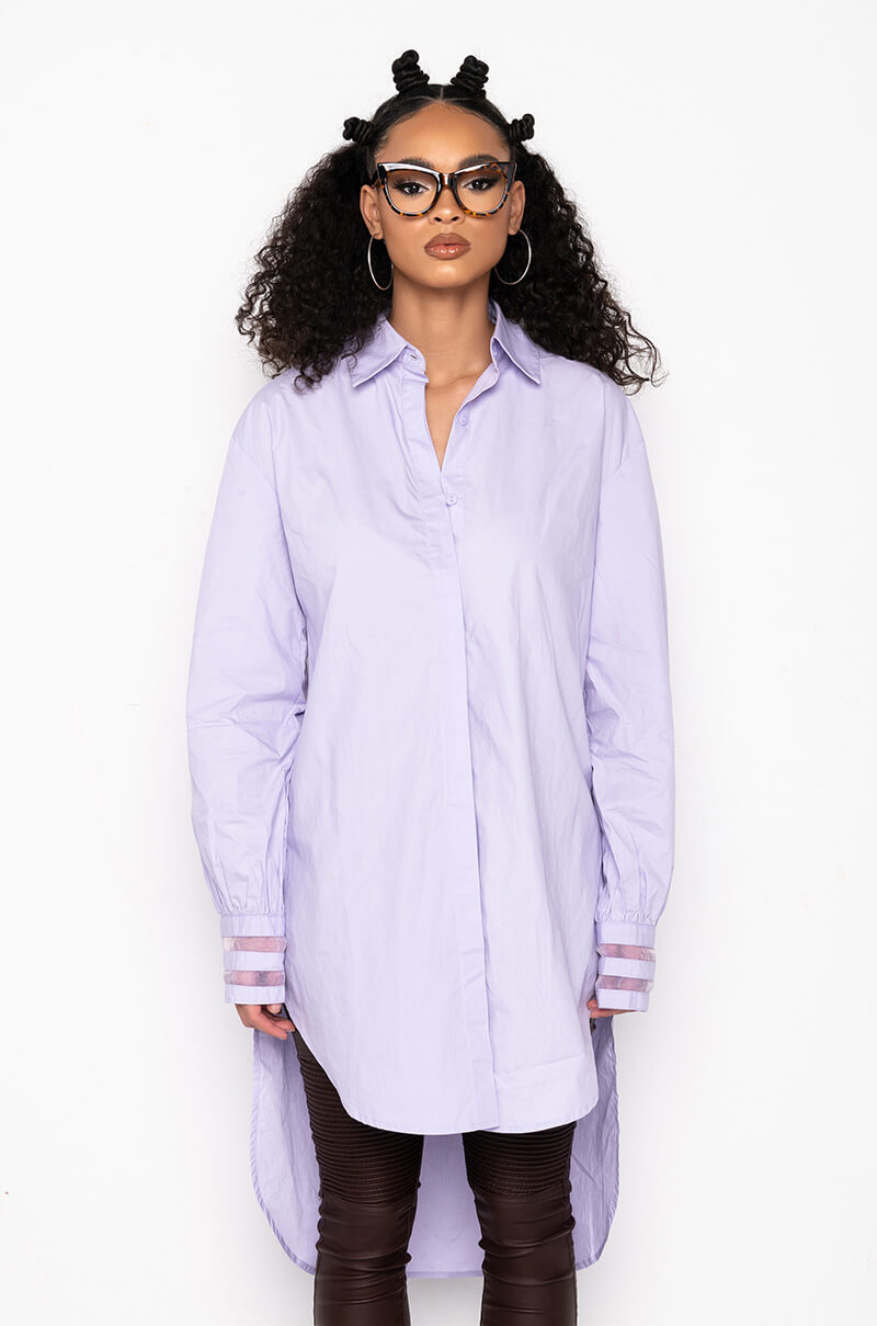 Back View My Everyday Button Up Dress