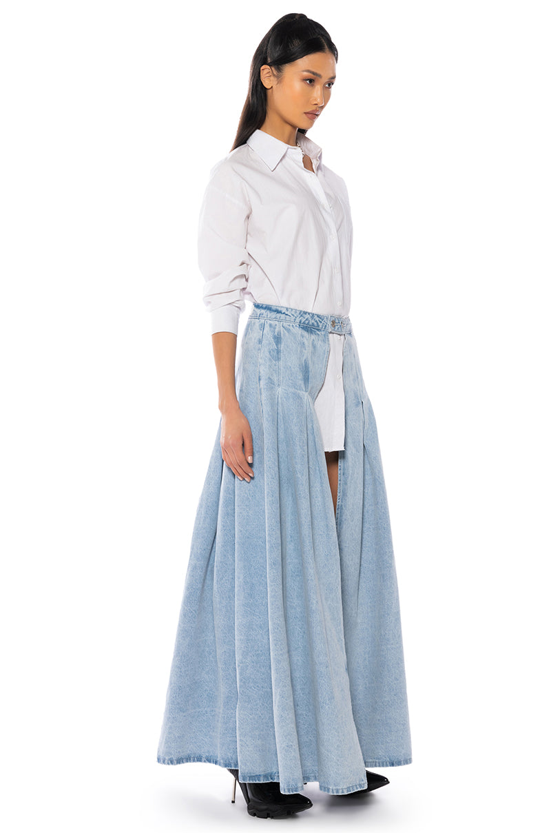 Detail View My Favorite Jean Skirt Belt