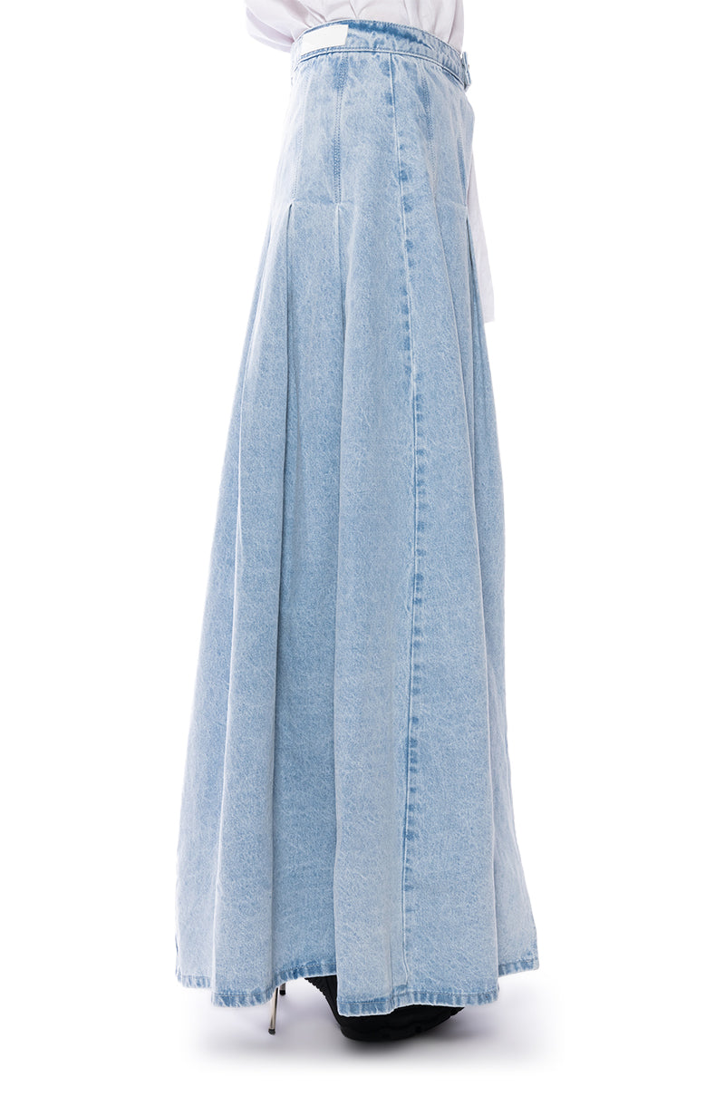 Full View My Favorite Jean Skirt Belt