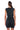 Detail View Mylah Mock Neck Draped Mini Dress