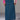 Front View Natalie Double Side Slit Denim Skirt