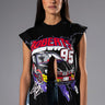 Front View Need For Speed Tie Front T Shirt