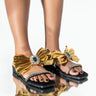 Front View Need It Now Flat Sandal