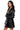 Side View Neo Buckled Longline Pu Blazer