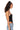 Back View Never Controversial Structured Mesh Corset Top
