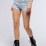 Front View Never Stop Shining Denim Short