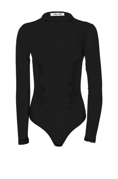 【Lautashi】body suit / black B312GD - Garment Dye Halter Bodysuit – Los Angeles Apparel