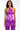 Back View New Horizons Satin Halter Blouse