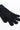 Back View New School Touch Screen Glove in Black