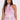 Front View Next Door Sleeveless Peplum Organza Blouse