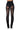 Full View Night Out Ruched Mesh Legging In Black