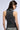 Back View Nikki Cropped Mock Neck Tank