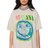 Front View Nirvana Trippy Graphic Tee