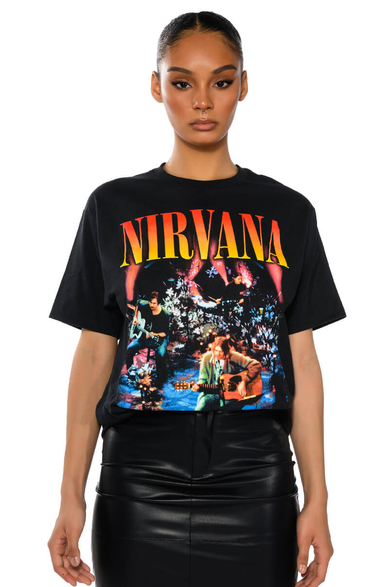 Side View Nirvana Tshirt