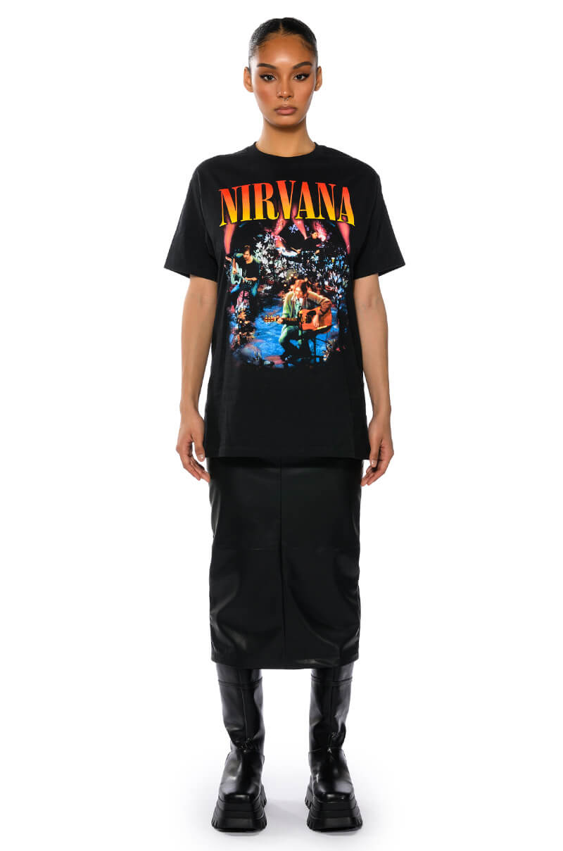 Back View Nirvana Tshirt