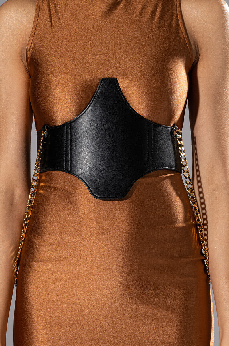 NITTY GRITTY FAUX LEATHER HARNESS view 0