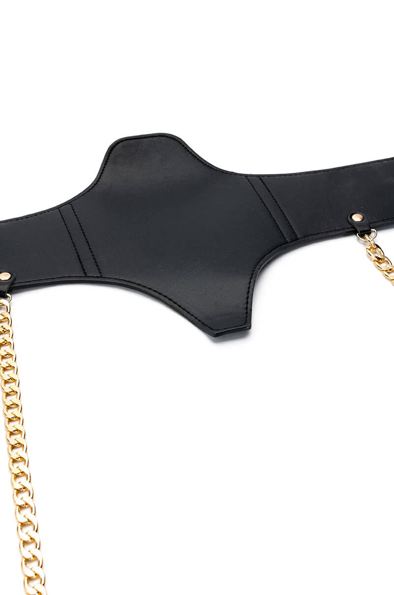 Detail View Nitty Gritty Faux Leather Harness