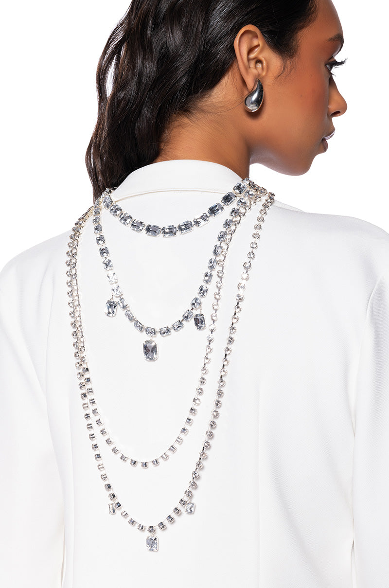 NO COMPETITION BACK NECKLACE view 0