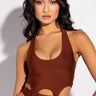 Front View No Competition Bandage Halter Top