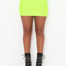 Front View No Competition Bandage Mini Skirt With Cutouts