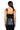 Full View No Disrespect Faux Leather Sleeveless Crop Tank