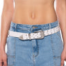 Front View No Effort Rhinestone Belt