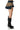 Extra View No Hard Feelings Asymmetrical Denim Mini Skirt