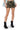 Front View No Heart Camo Mini Skirt