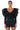 Front View No More Drama Deep V Long Sleeve Blouse