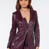 Front View No Promises Blazer Dress