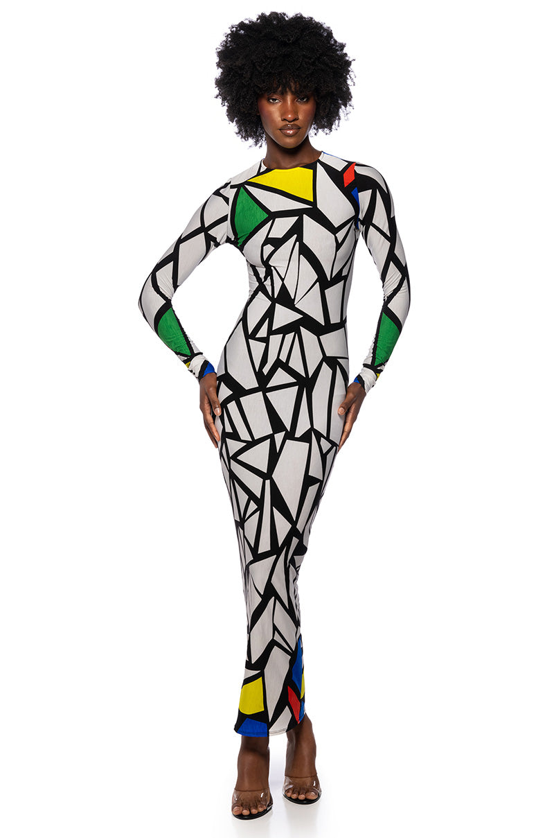 NOAH LONG SLEEVE MAXI DRESS view 0