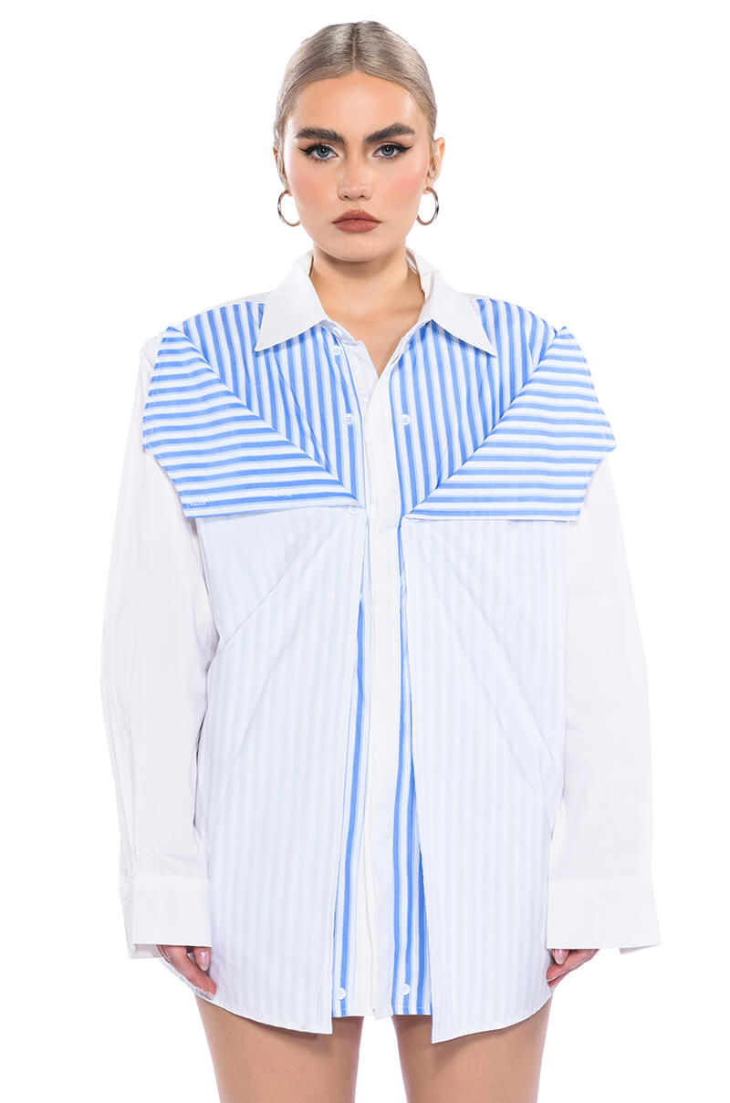 Front View Not Your Typical Button Down