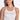 Front View Not Yours Corset Detail Crop Ribbed Tank