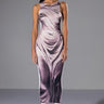 Front View Nothing But Sheets Sleeveless Maxi Dress