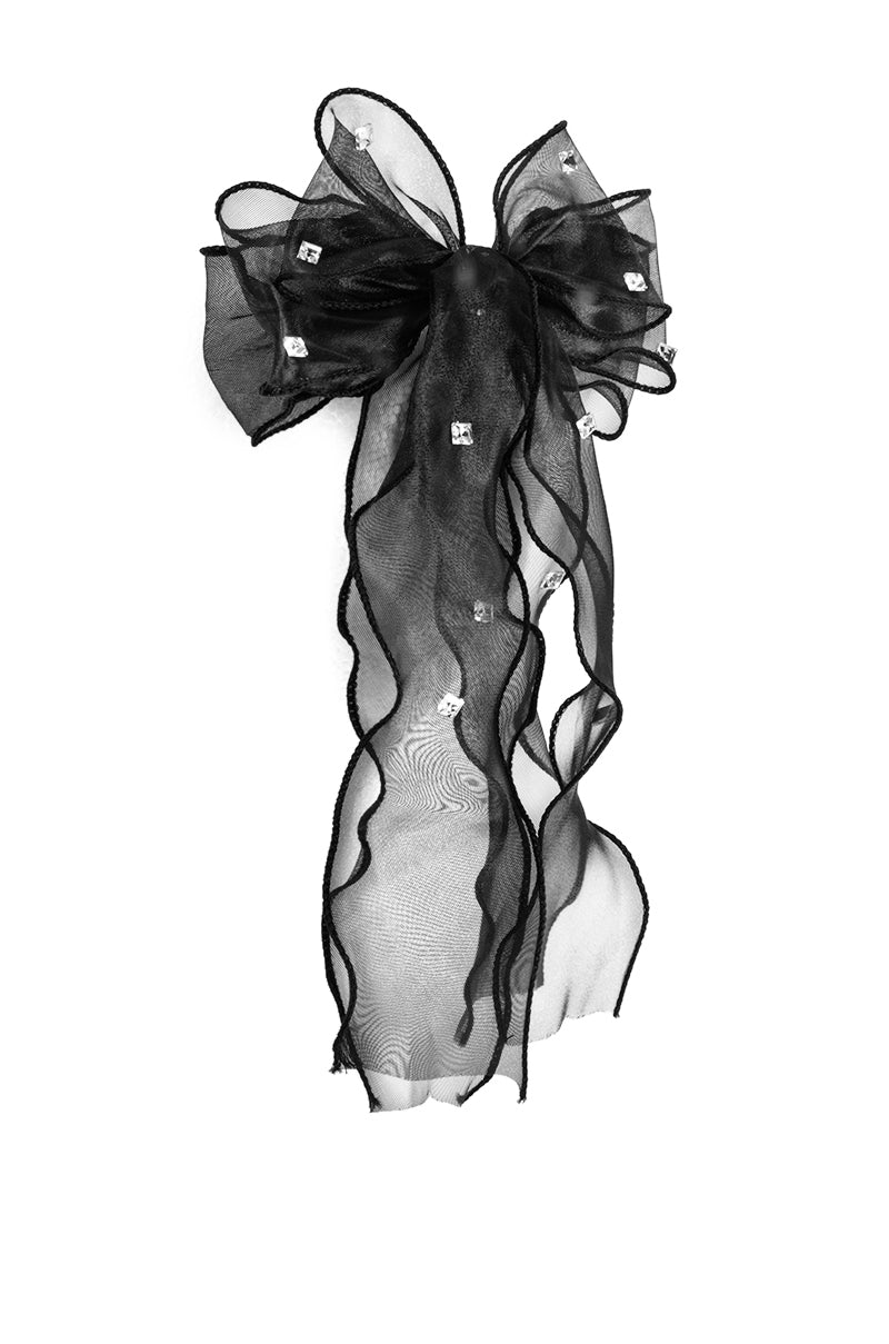 Back View Obviously Extra Embellished Bow 2