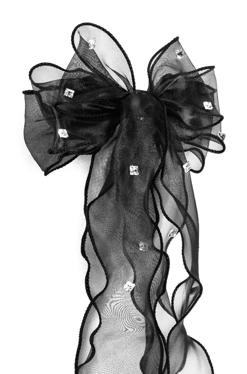 Detail View Obviously Extra Embellished Bow 3