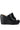 Side View Ocean Eyes Wedge Sandal In Black