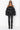 Extra View Off Shoulder Puffer Pu Jacket