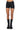 Extra View On-duty Faux Leather Lace Up Shorts With 4 Way Stretch