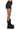 Extra View On-duty Faux Leather Lace Up Shorts With 4 Way Stretch