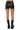 Extra View On-duty Faux Leather Lace Up Shorts With 4 Way Stretch