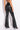 Side View On Duty Vegan Leather High Rise Flare Pants