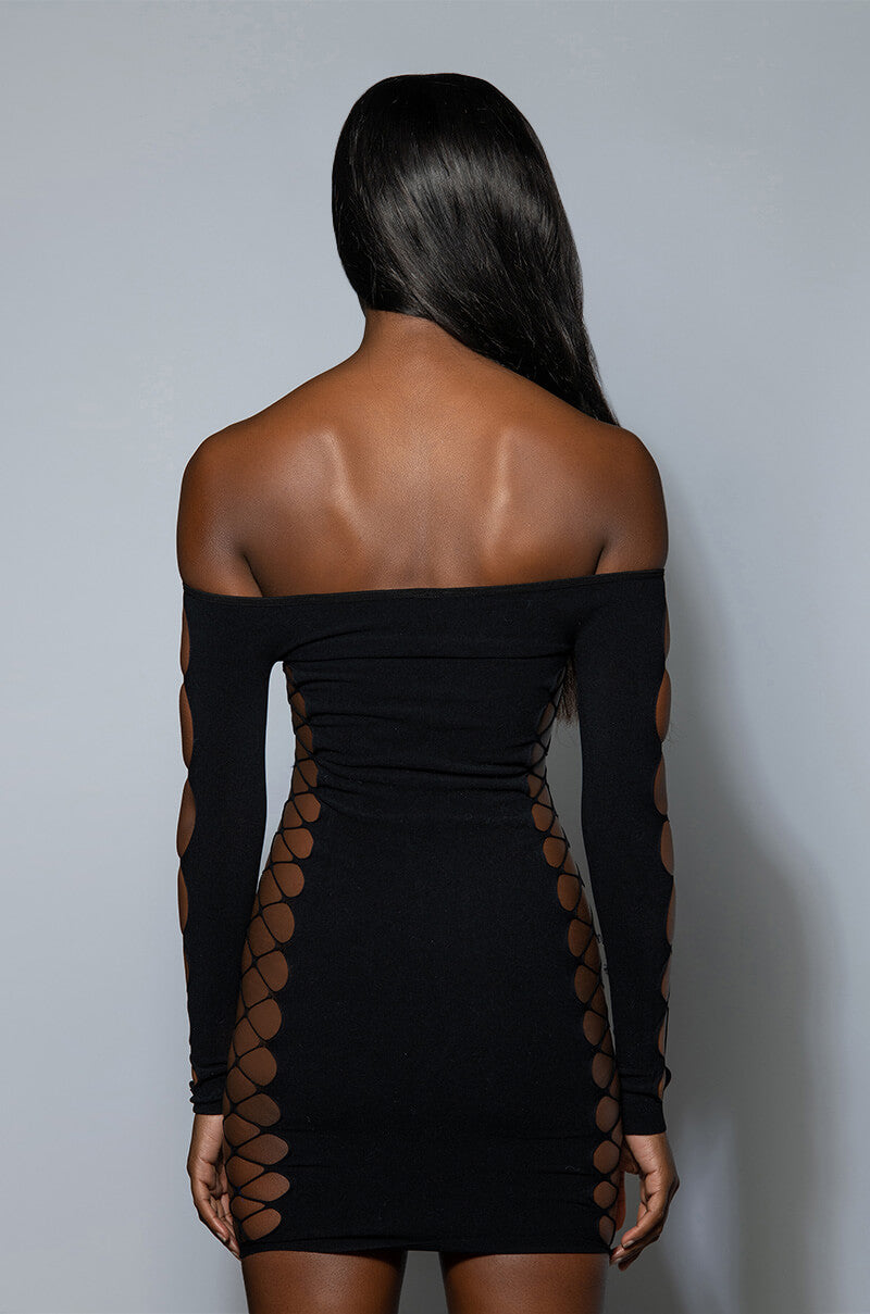 Full View On One Seamless Cutout Mini Dress 4