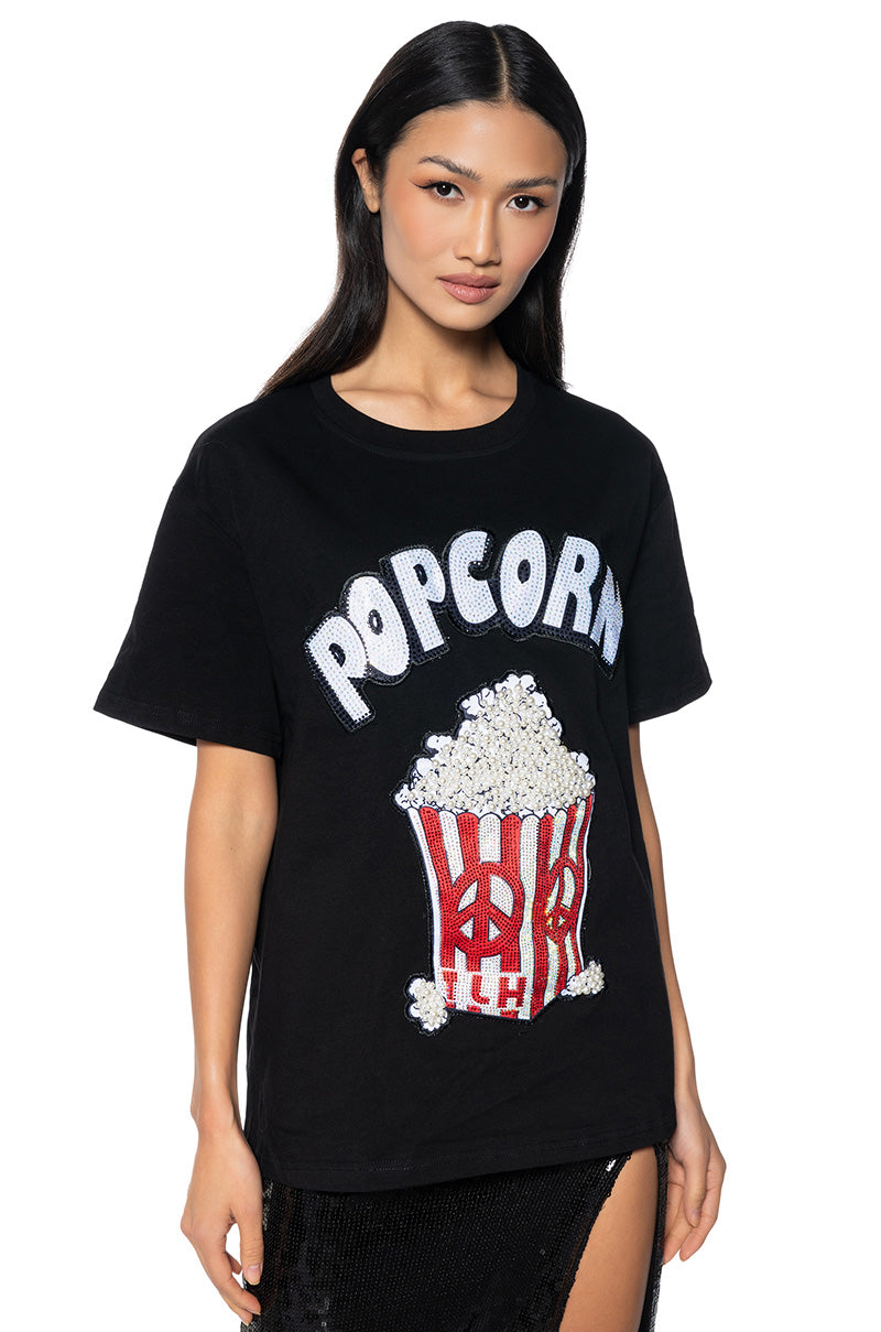ON THE BIG SCREEN GRAPHIC T SHIRT view 0