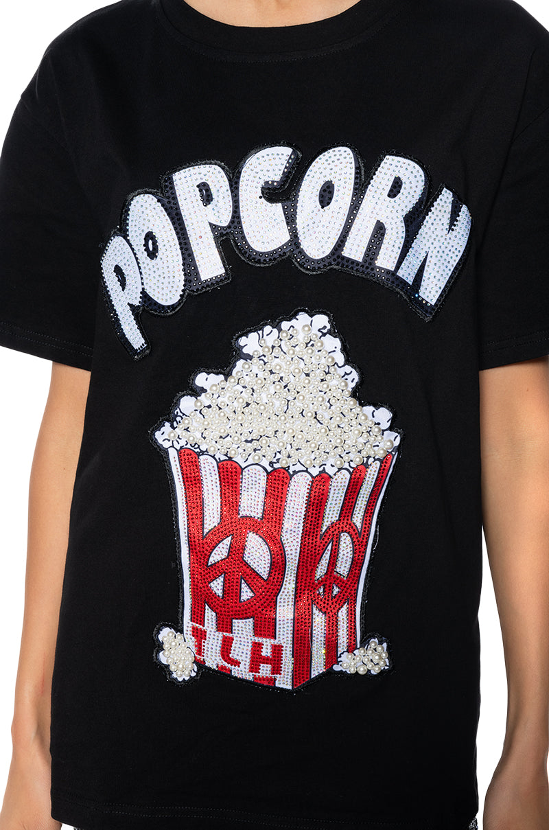 Full View On The Big Screen Graphic T Shirt