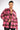 Front View On The Move Plaid Shacket