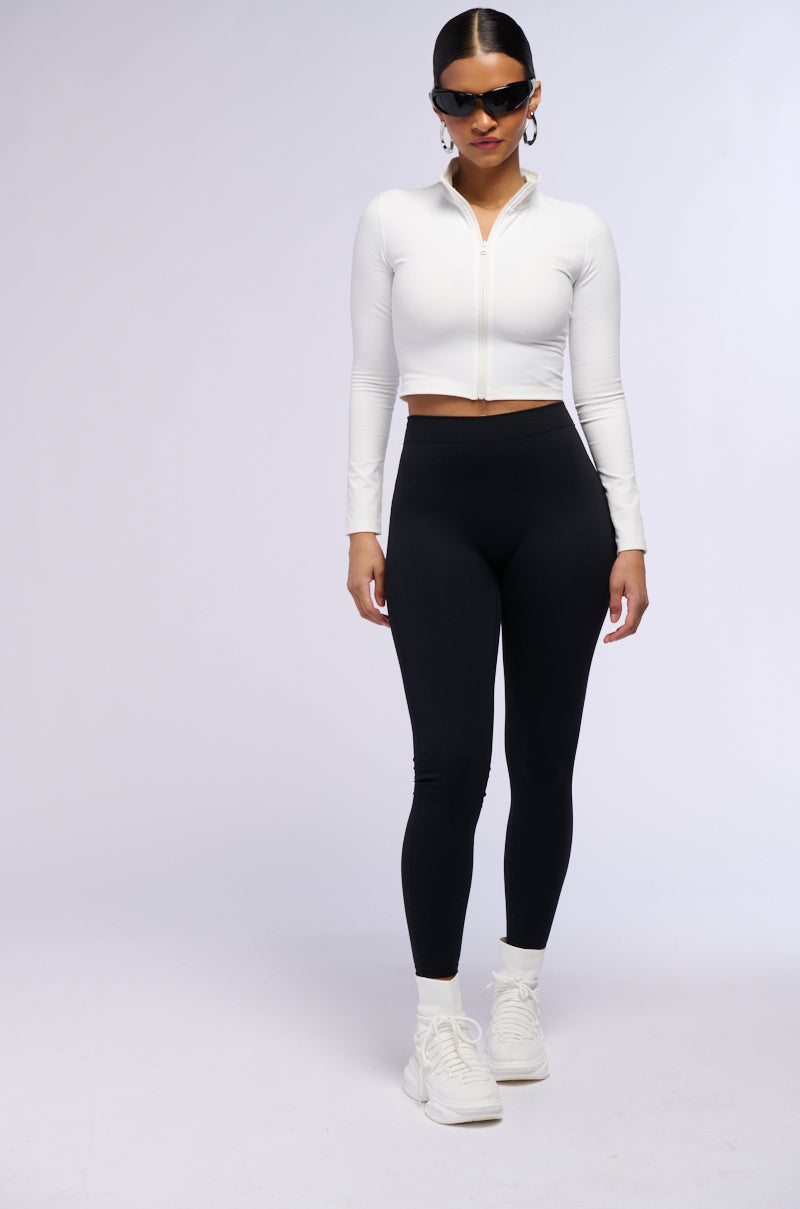 Full View On The Run Ruched Legging In Black 4