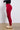 Side View On The Run Ruched Legging In Red